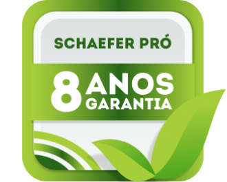 Produto com 8 anos de garantia